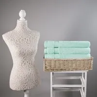 Bath Towel 700 GSM - Duck Egg Blue, Bamboo Cotton alternate view
