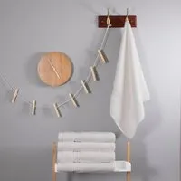 700 GSM Hand Towel - White, Bamboo Cotton alternate view