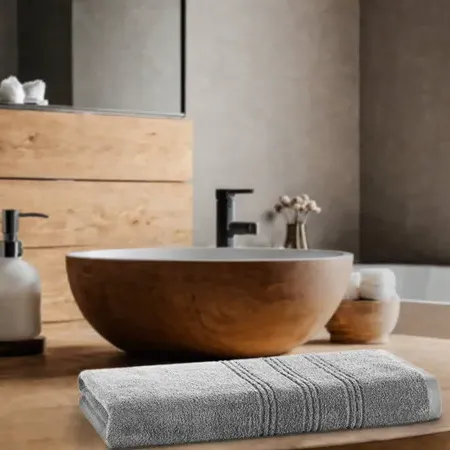 Bath Sheet Zero Twist 600 GSM - Cotton