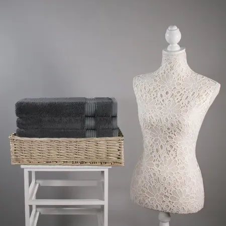 Bath Towel 700 GSM - Charcoal, Bamboo Cotton