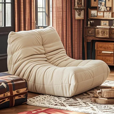Caterpillar Lounger Chair - Cream product