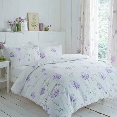 Charlotte Thomas Kendall Floral Duvet Cover Set - Lilac, Polycotton product