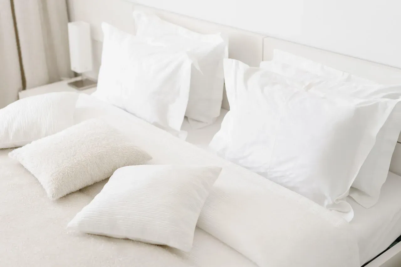 Student Bedding Pack with Towels - White by The Towel Shop