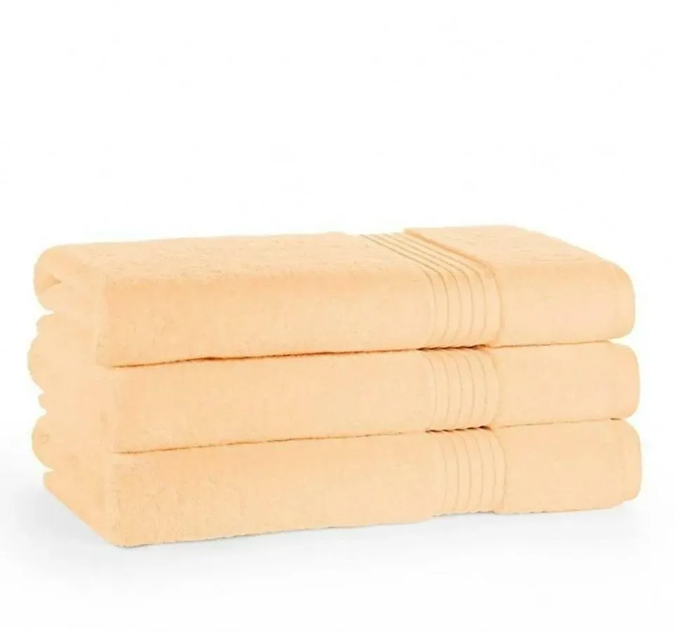 Egyptian Collection 700 GSM Bath Towel - Buttercream, Cotton by The Towel Shop