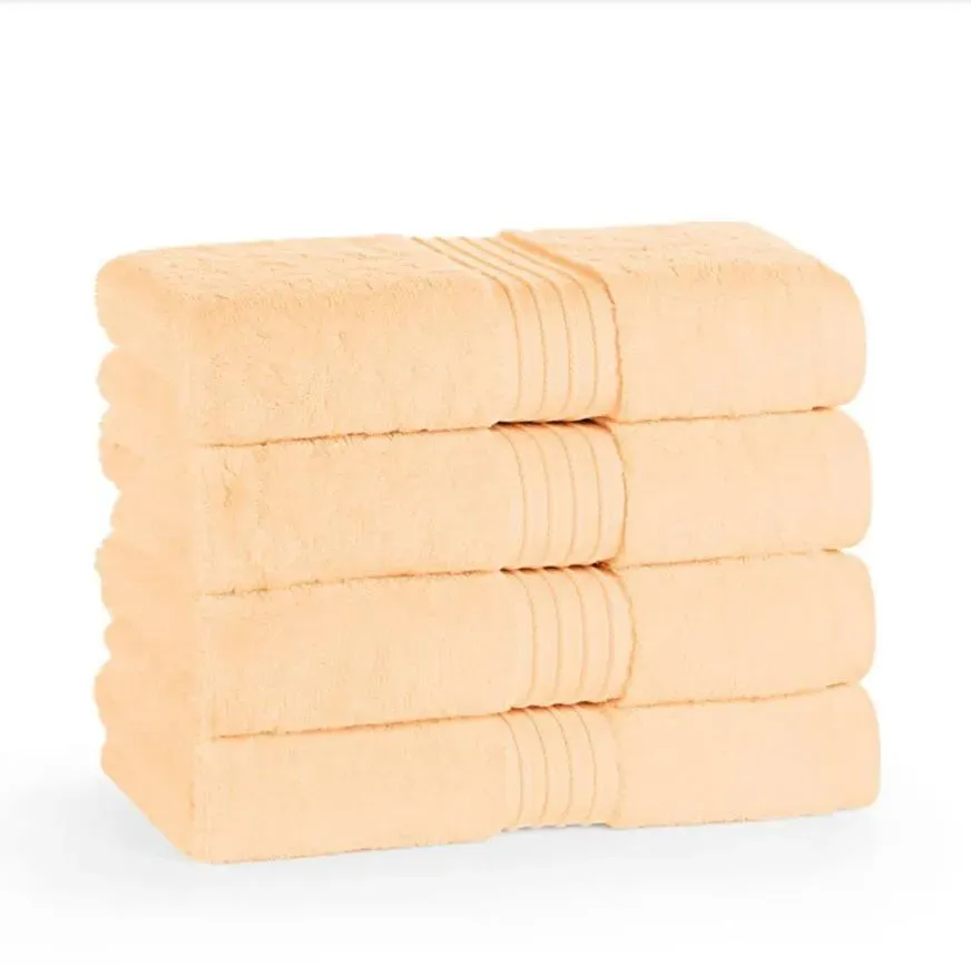 6-Pack Hand Towels 700gsm - Buttercream, Cotton by The Towel Shop