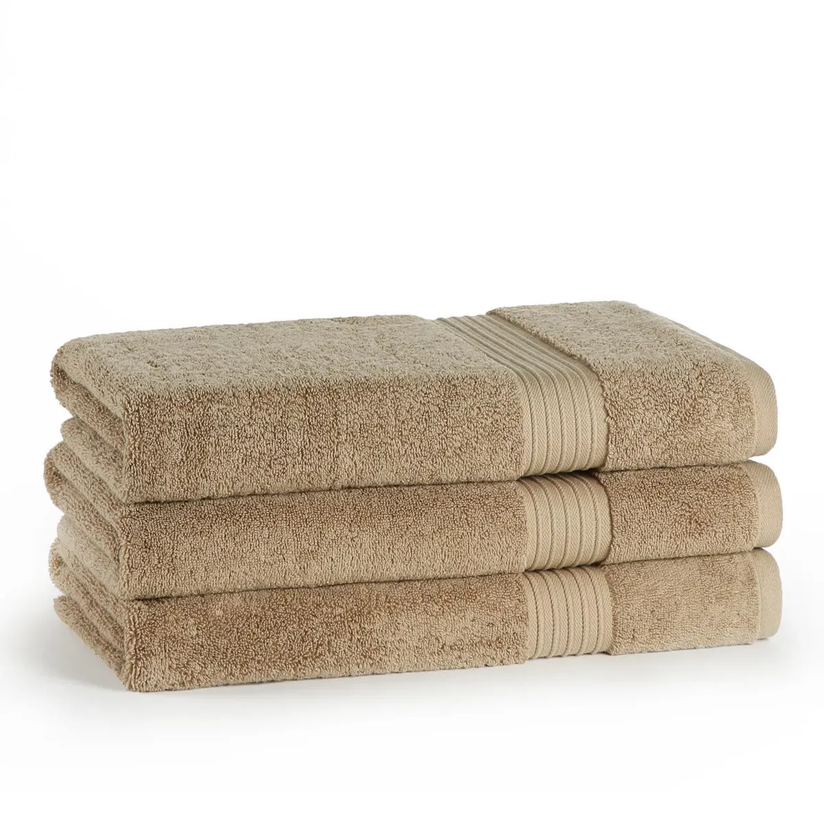 700 GSM Bath Towel - Latte, Cotton by The Towel Shop