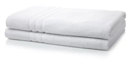 Egyptian Double Yarn Large Bath Sheet 600 GSM - White, Cotton product