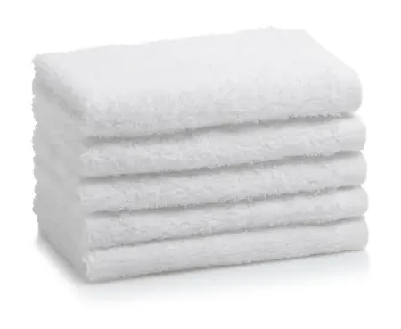 Face Cloth Flannel Hotel Spa Towel 400 GSM - White, Cotton product