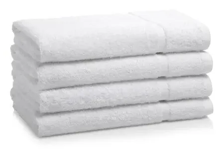 Hand Towel 500 GSM 1 Stripe - White, Cotton product