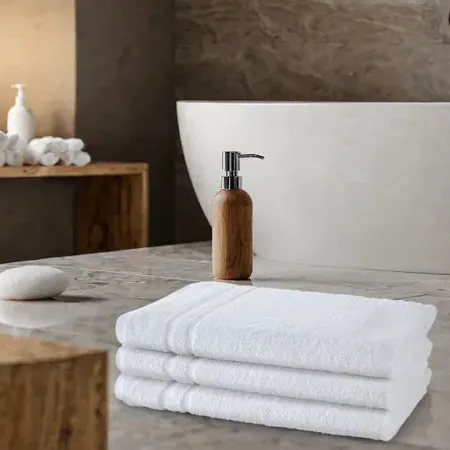 Institutional Bath Towel - White, Cotton product