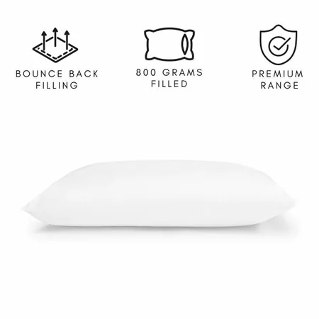 Lavender Infused Bounce Back Pillow - White, Microfibre product