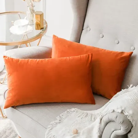 Plain Velvet Cushion Cover - Wine Red product