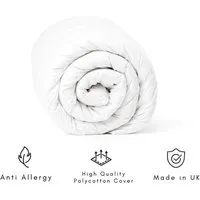 Sarah Jayne 13.5 Tog Hollowfibre Duvet - White alternate view