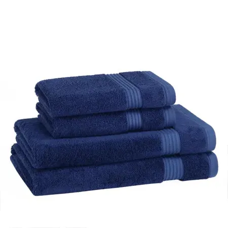 4-Piece Towel Set 700GSM - Light Grey, Bamboo image