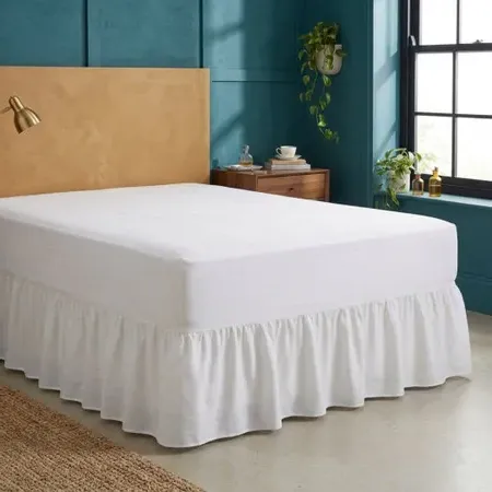 68 Pick Polycotton Valance Sheet - White product