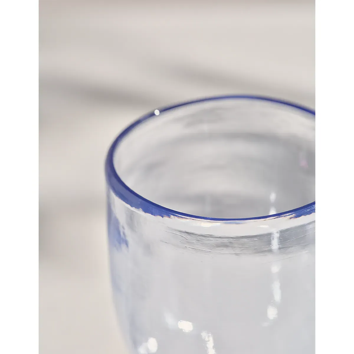 Blue Picnic Stemmed Glass - Blue, Tritan alternate view