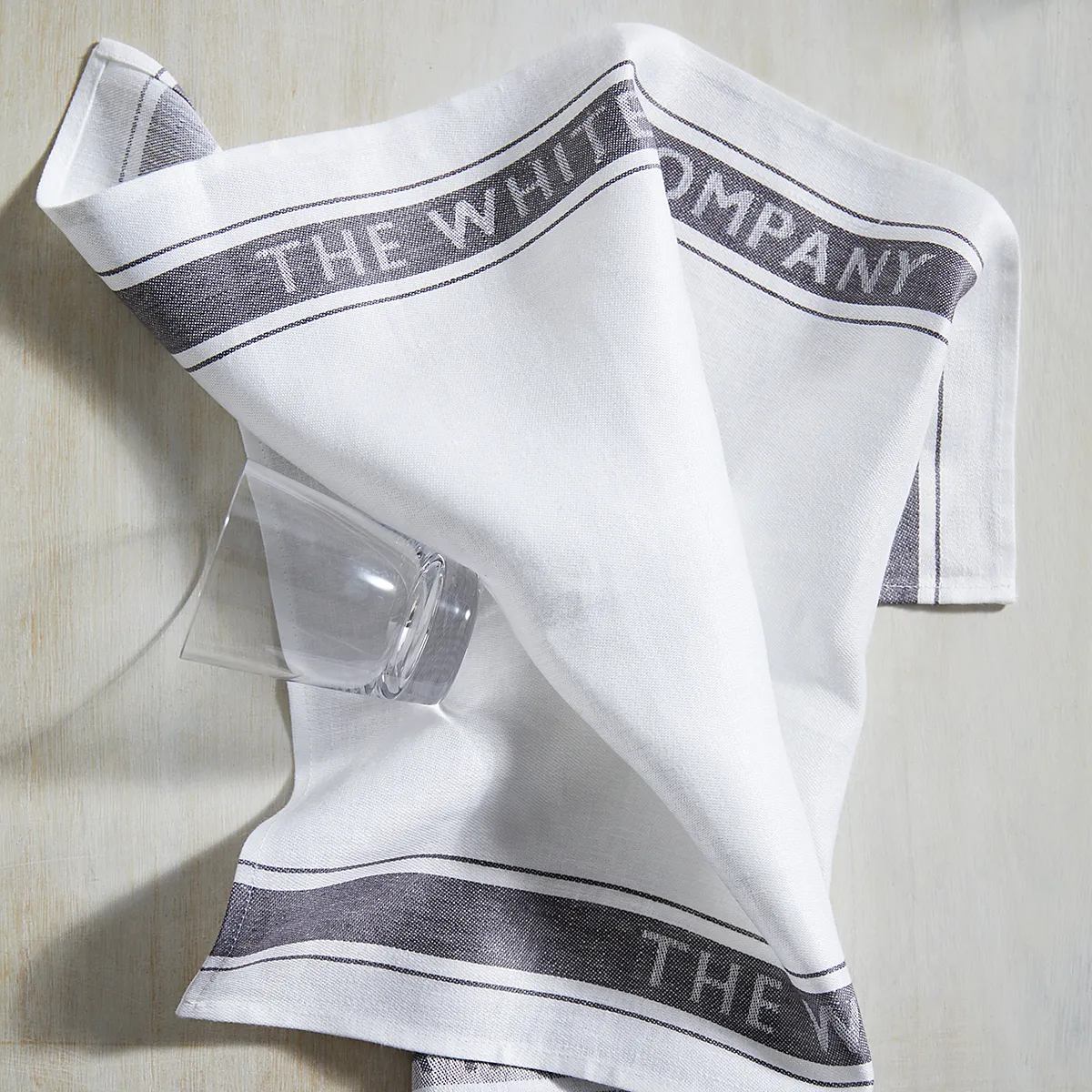 Linen Glass Cloth Tea Towel - White product