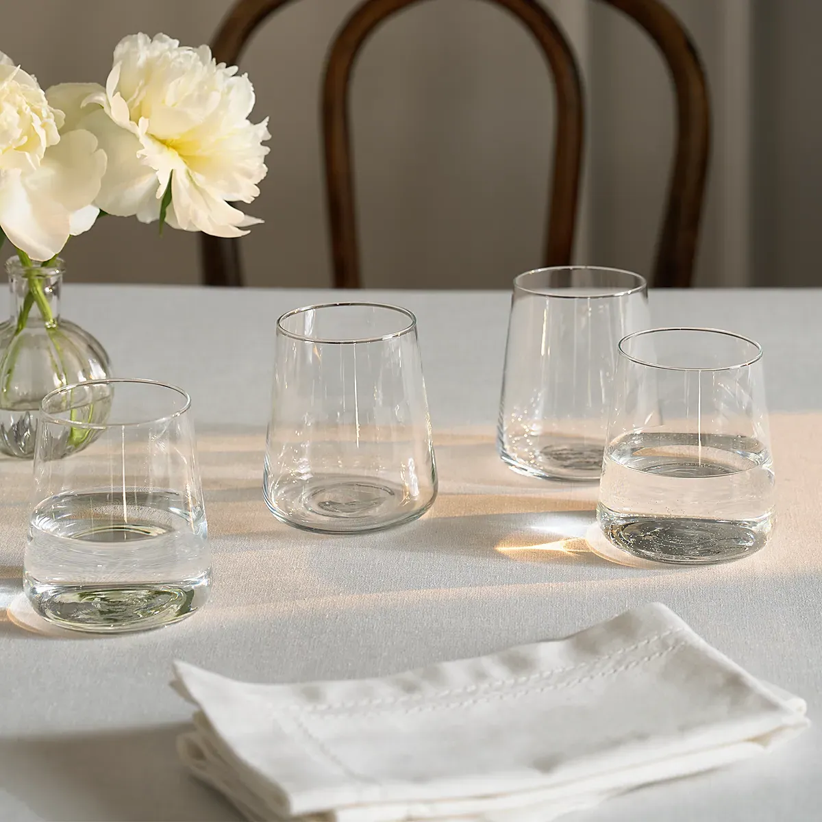 Pimlico Tumbler Glasses Set of 4 - Clear, Crystalline product