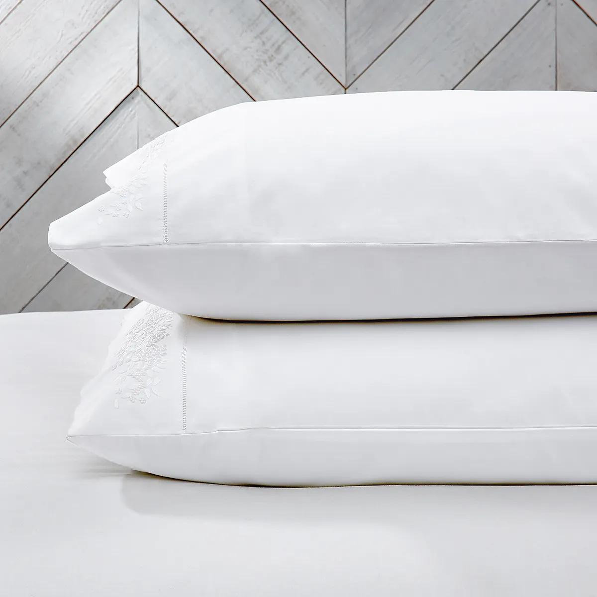 Adeline Classic Pillowcase - White product