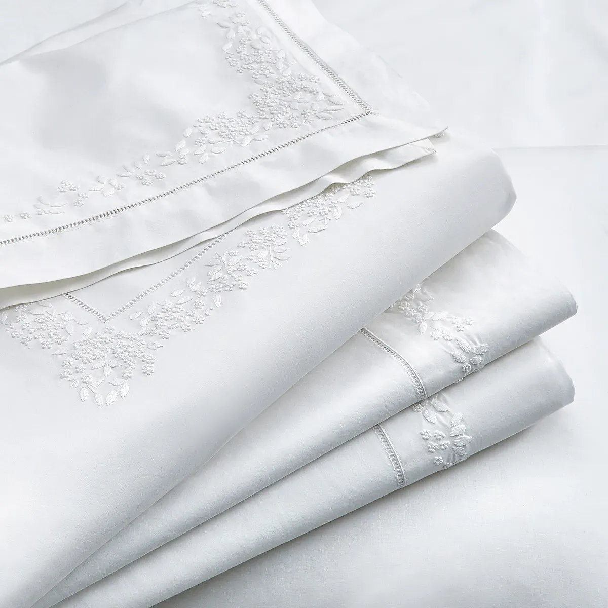 Adeline Flat Sheet - White product