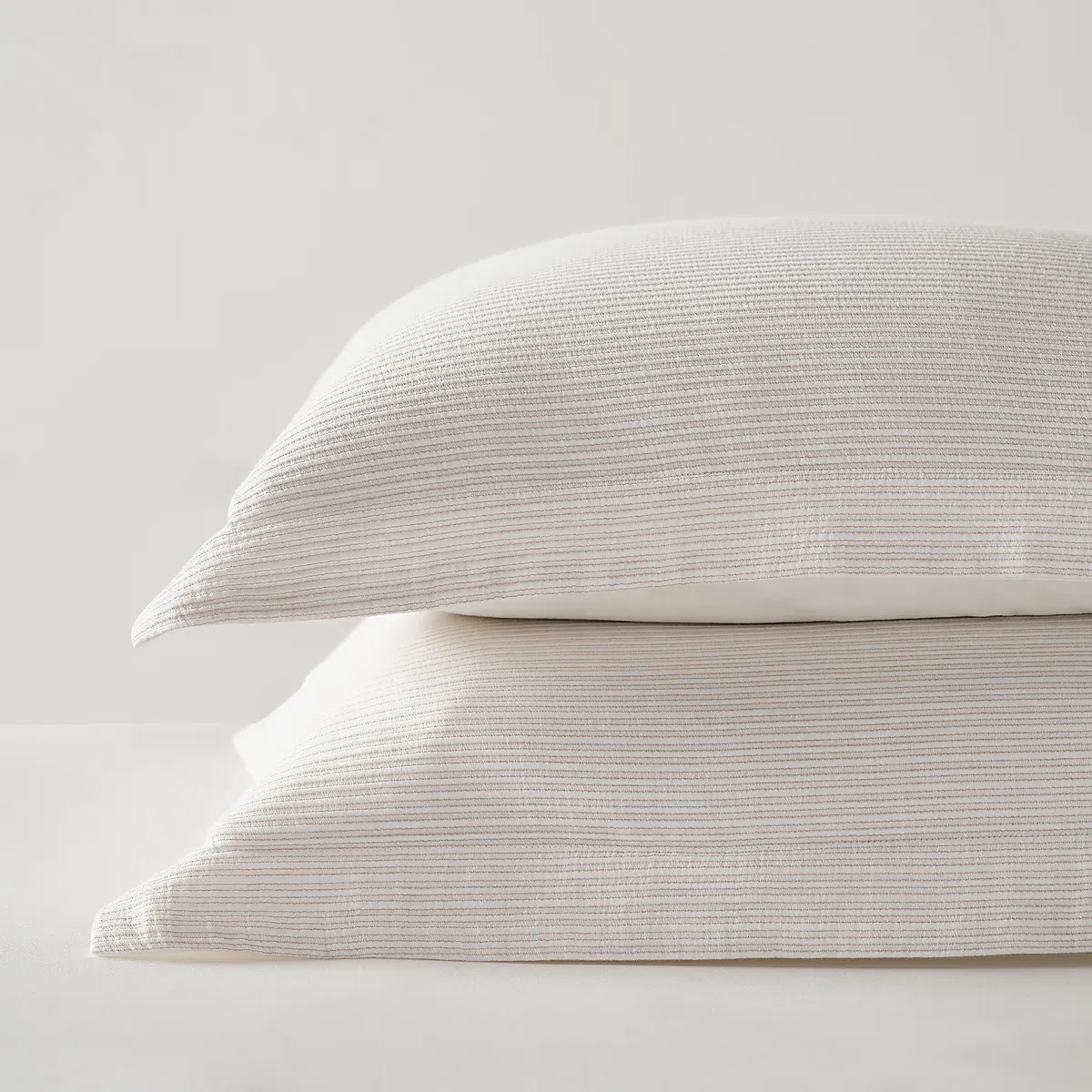 Albury Oxford Pillowcase Single - White Natural, Organic Cotton product