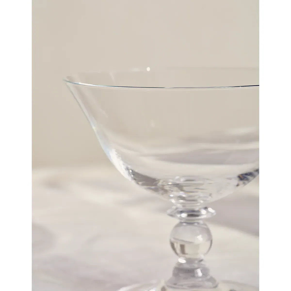 Annecy Dessert Bowls Set of 4 - Clear, Crystalline Glass alternate view