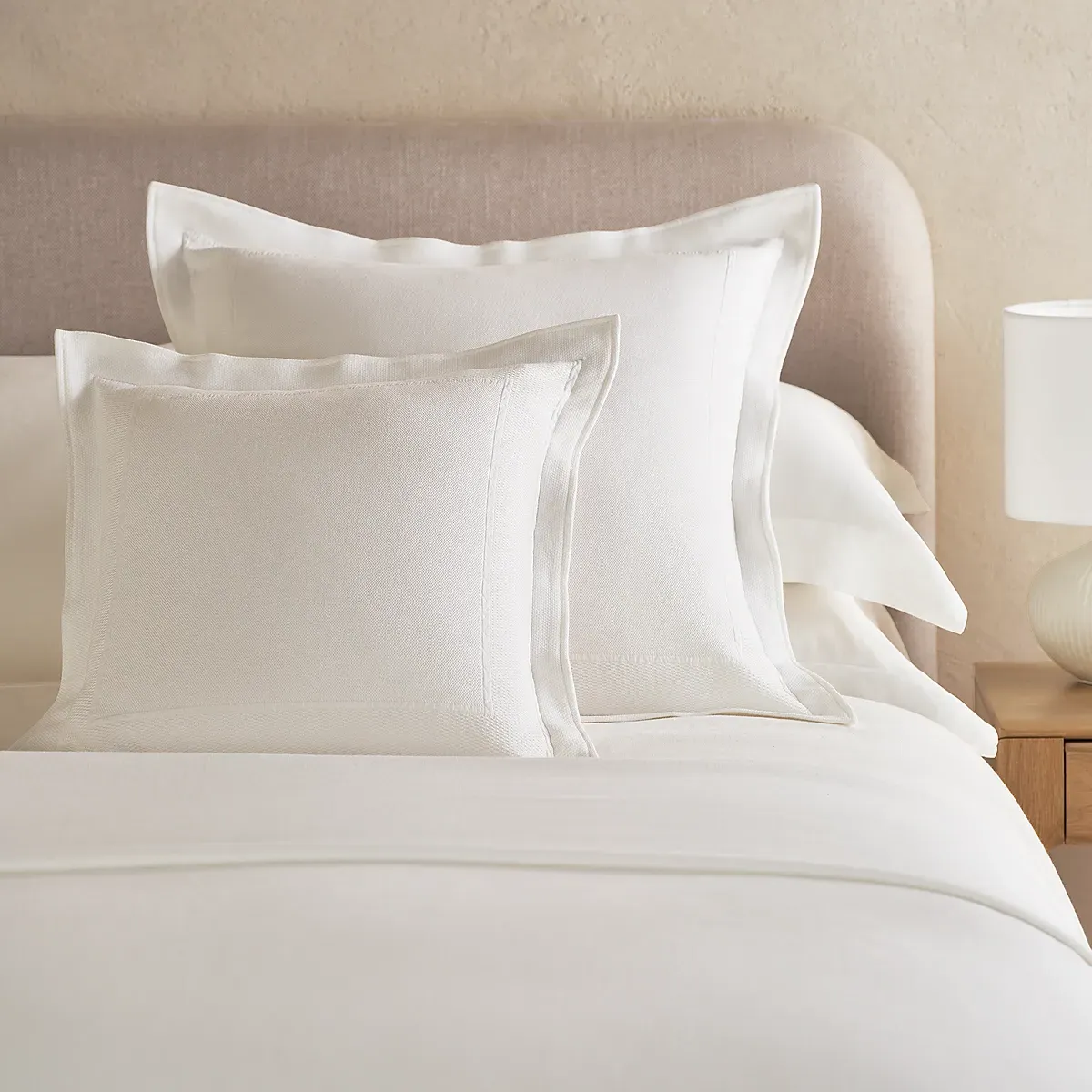 Arden Cushion Cover - White, Organic Cotton product