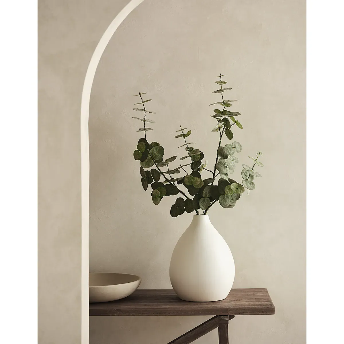 Blush Eucalyptus Pre-Lit Branches Set of 2 - Green alternate view