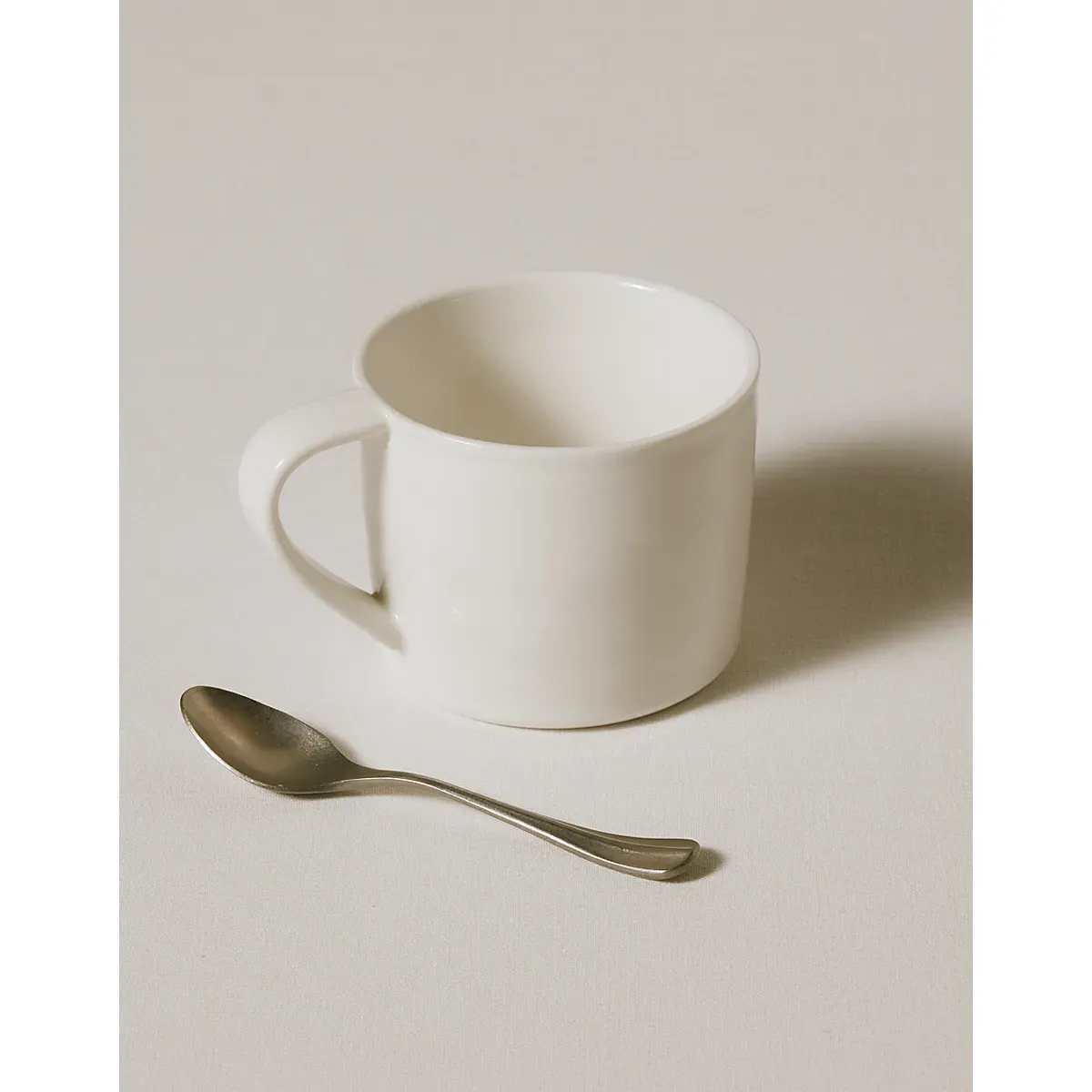 Burnham Mug - White, Porcelain alternate view