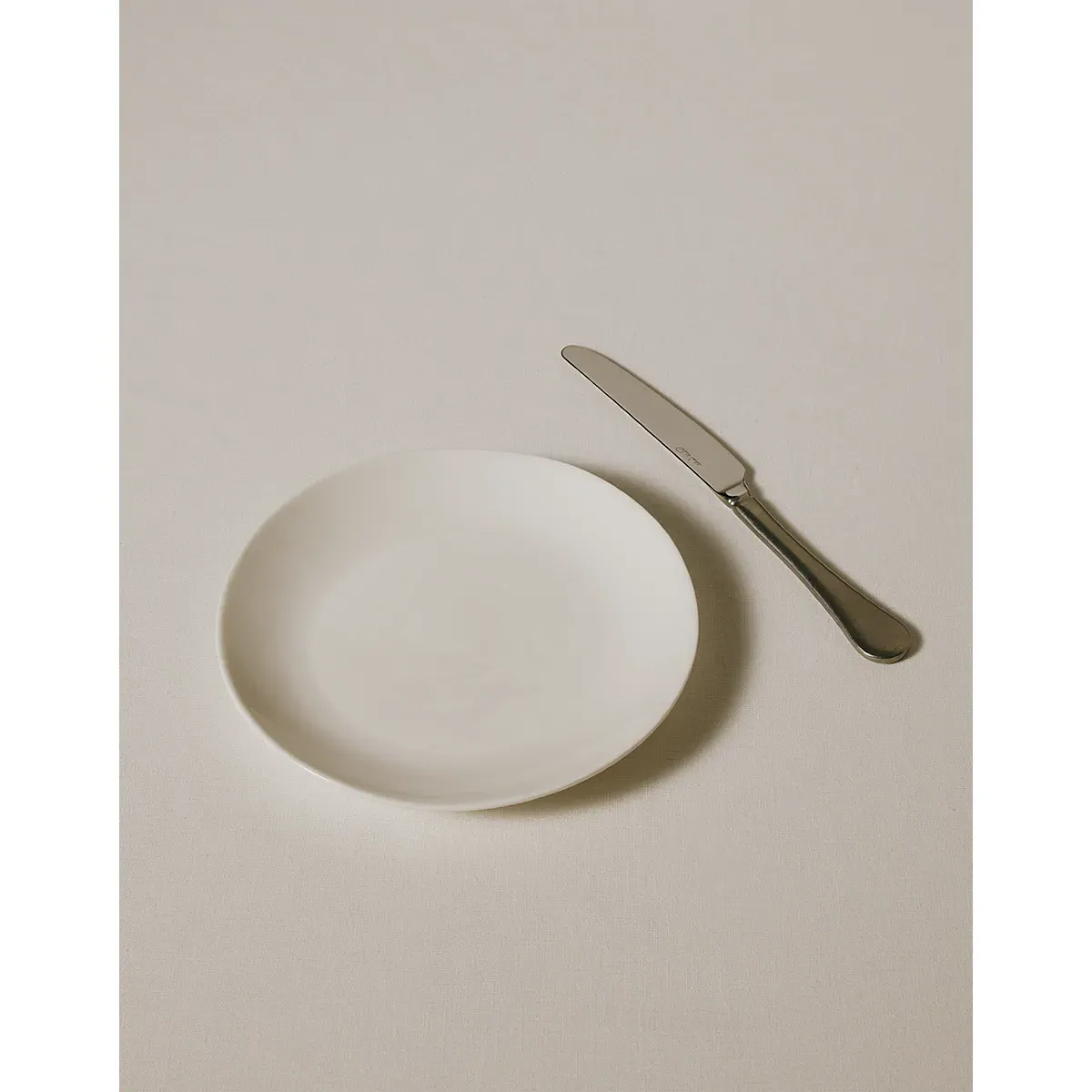 Burnham Side Plate - White, Porcelain alternate view