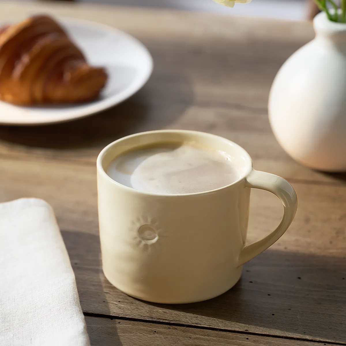 Burnham Sunshine Mug - Butter, Fine Porcelain product