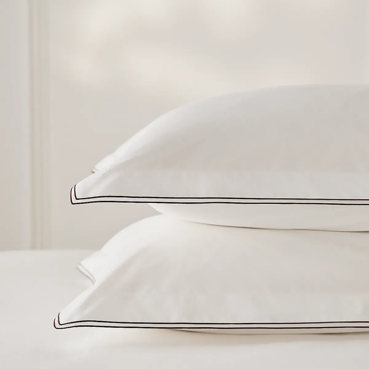 Canova Oxford Pillowcase - White, Cotton Percale product