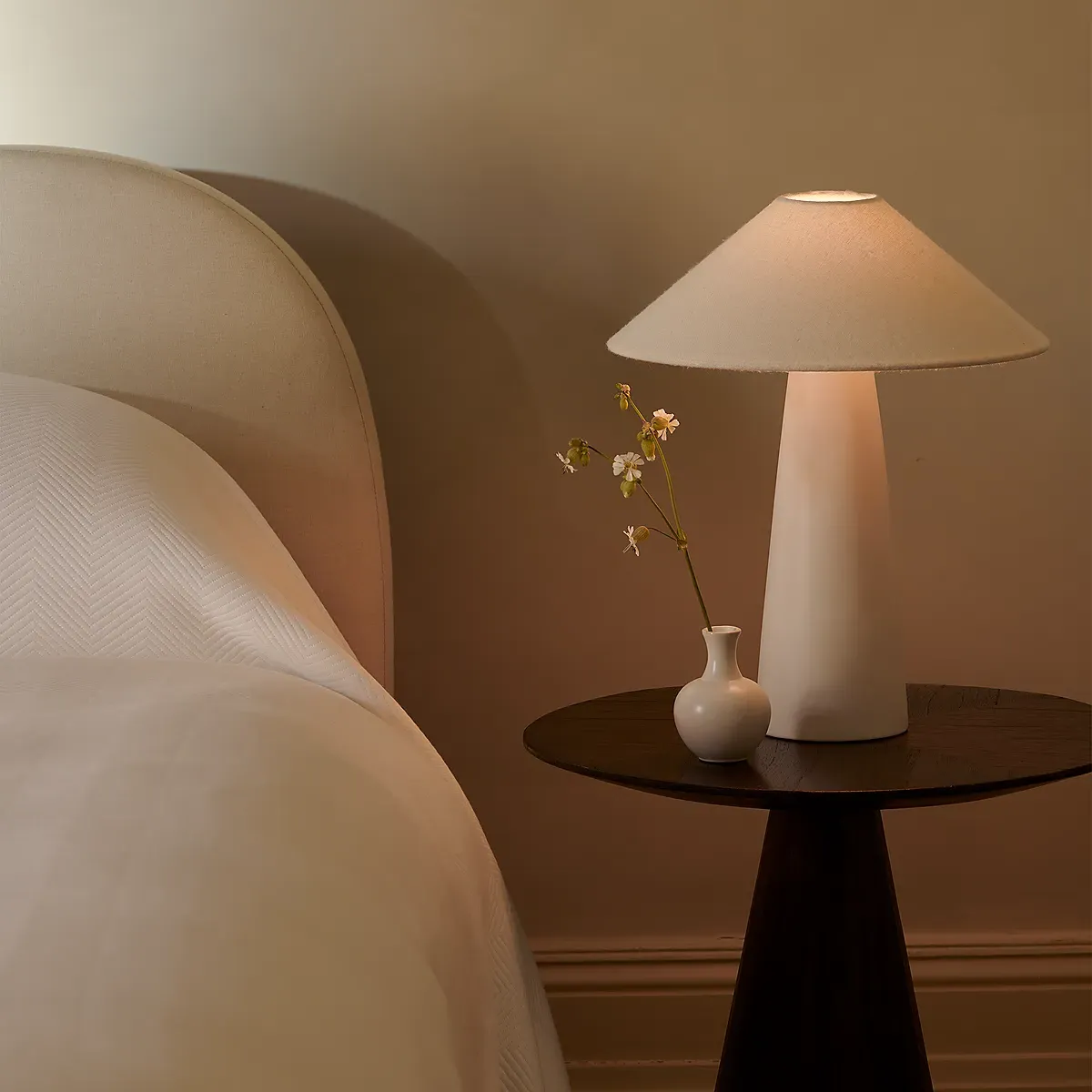 Chiswick Portable Table Lamp - Soft White, Ceramic product