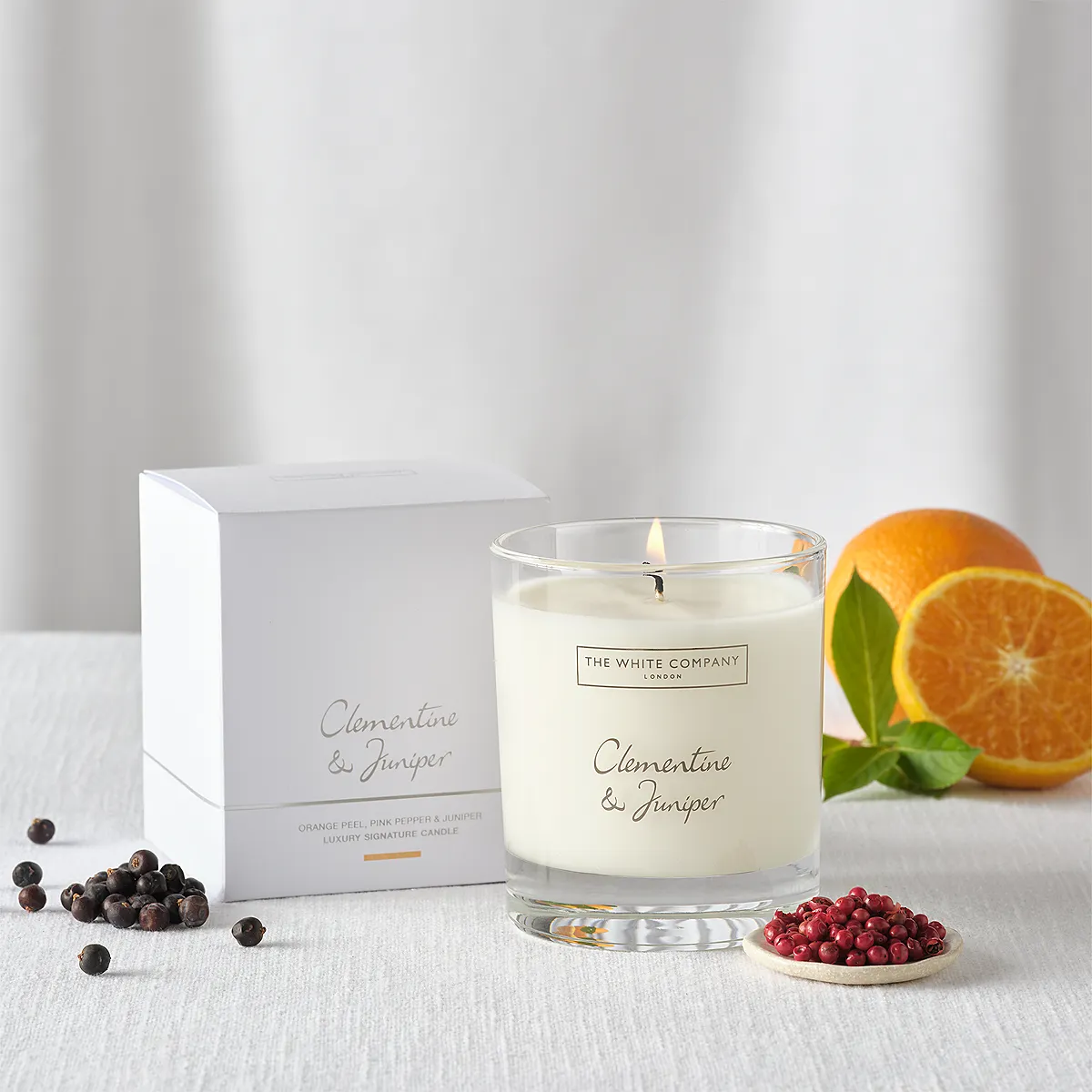 Clementine & Juniper Signature Single-Wick Candle product