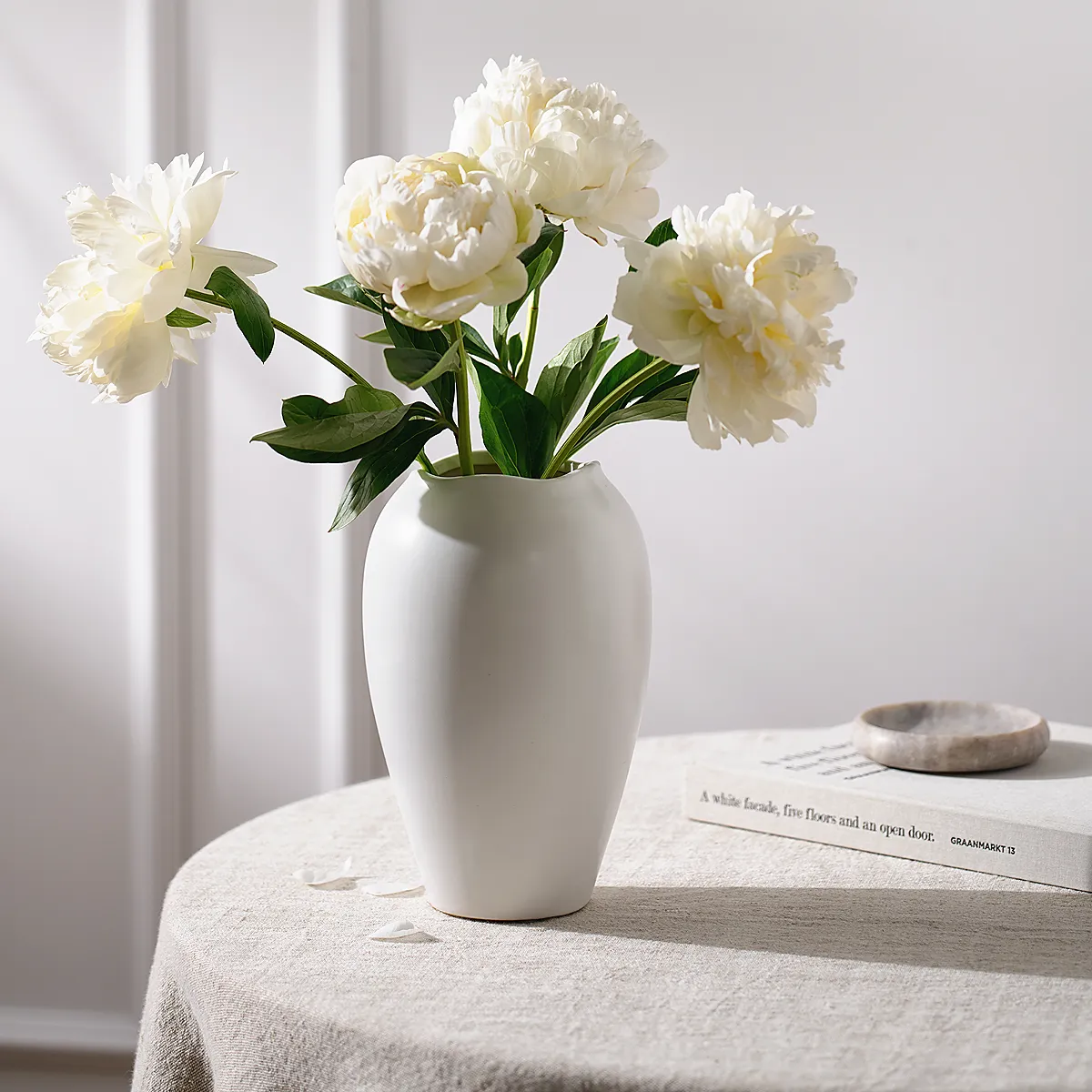 Colton Vase - White product