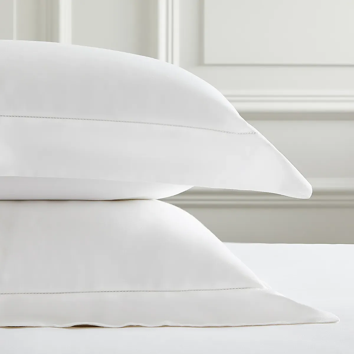 Connaught Oxford Pillowcase - Chalk product