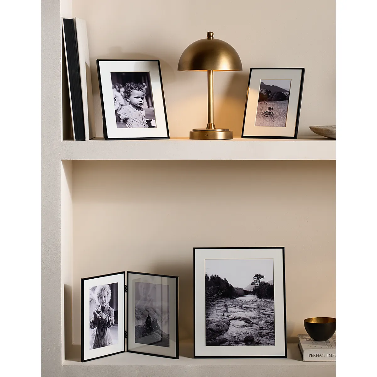 Fine Black 4x6 Picture Frame - Black, Steel alternate view