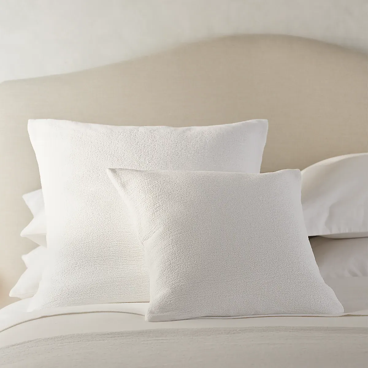 Finn Cushion Cover - White, Organic Cotton product