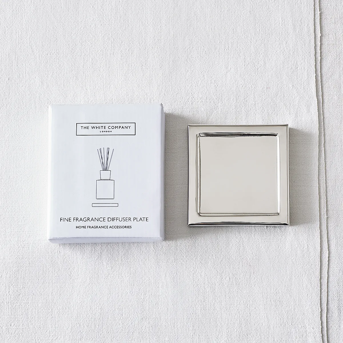 Fragrance Diffuser Tray - Silver, Silver-Plate product
