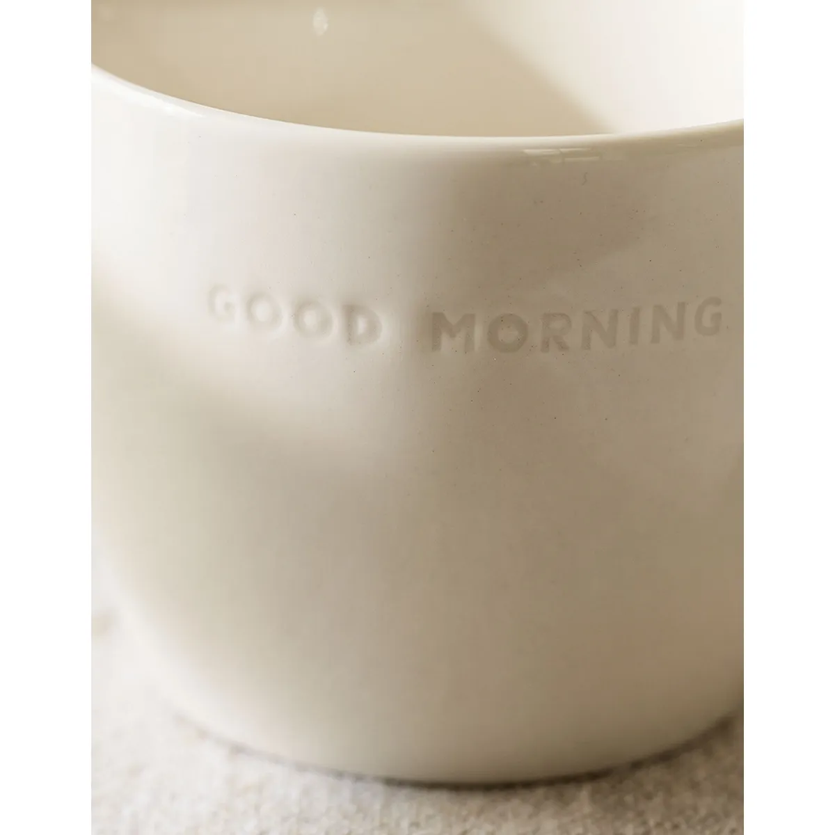 Good Morning Mug - Natural, Porcelain alternate view