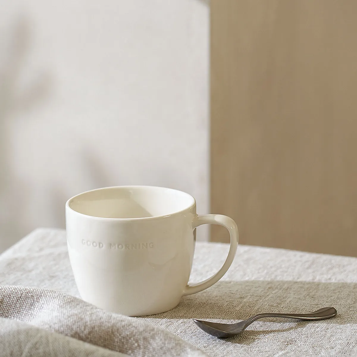 Good Morning Mug - Natural, Porcelain product