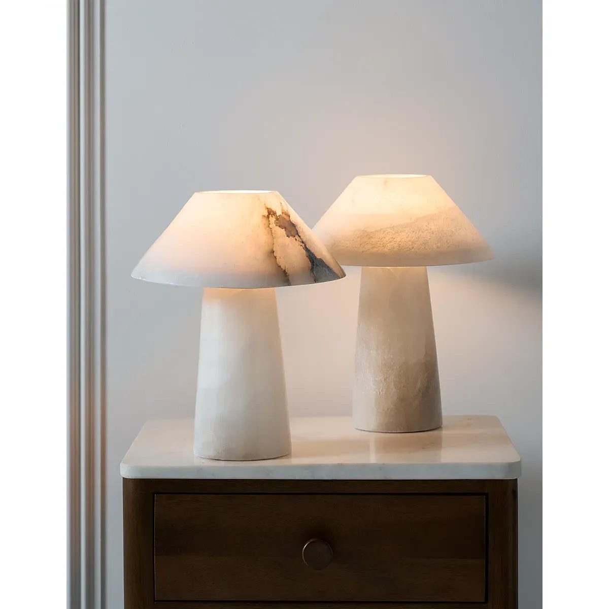 Haddington Table Lamp - White, Alabaster alternate view