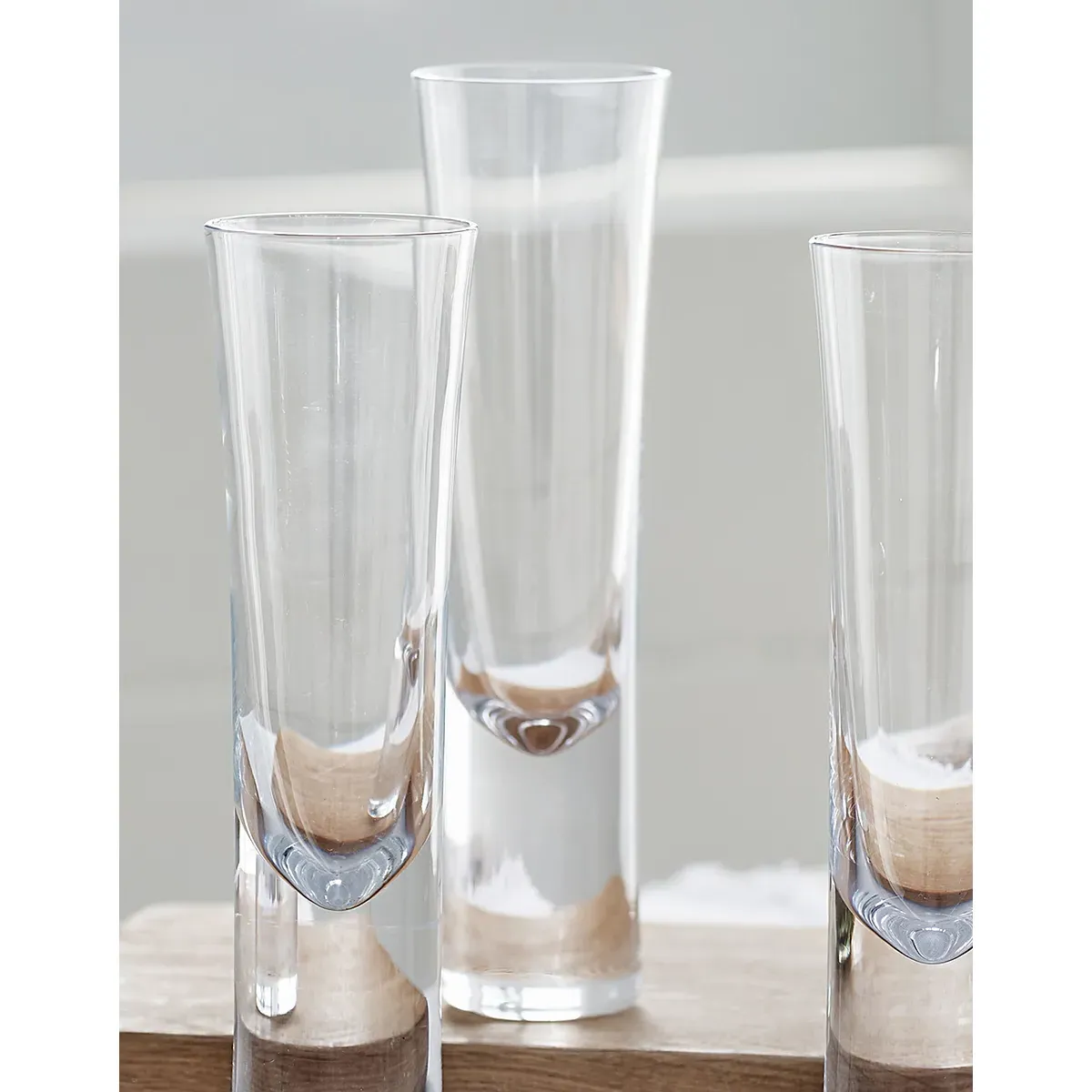 Halden Champagne Flutes Set of 4 - Clear, Crystal alternate view