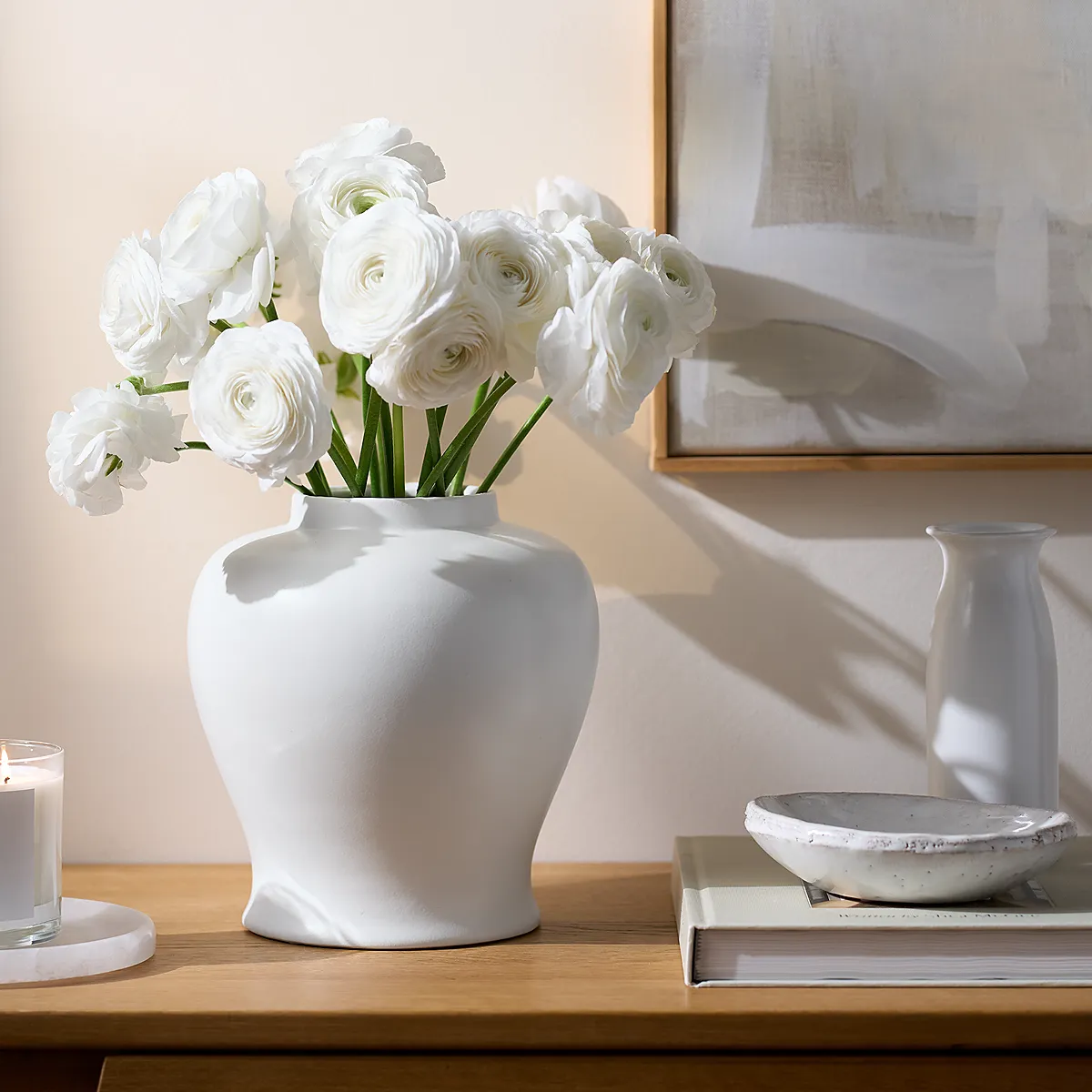 Hanworth Vase - White product