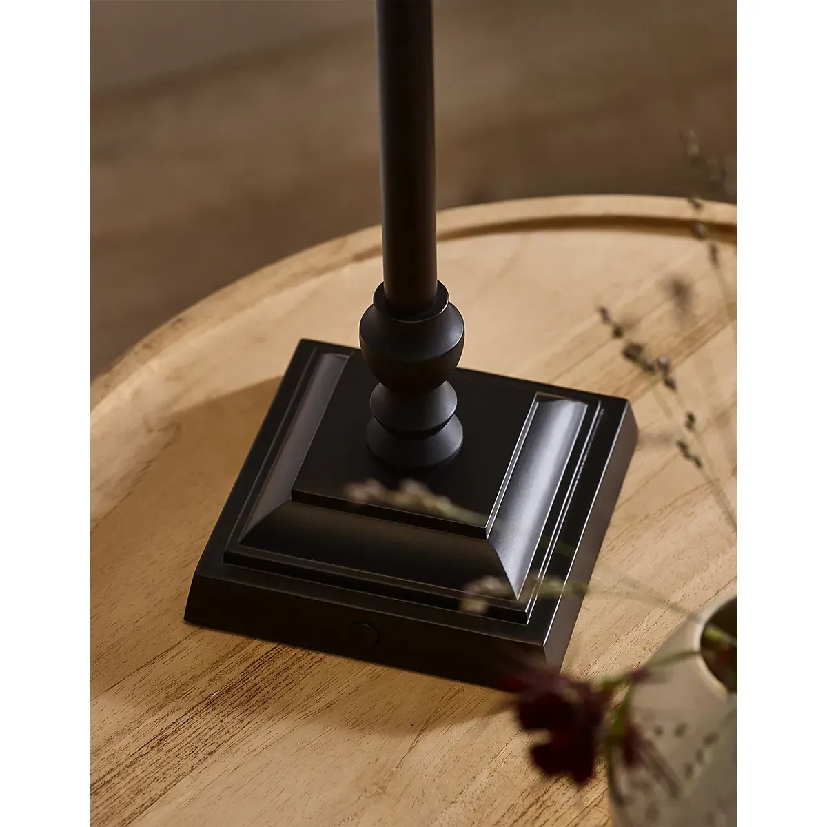 Harris Portable Cordless Lamp - Natural, Cotton alternate view