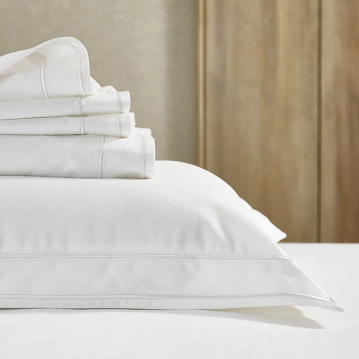 Highbury Deep Fitted Sheet - White, Egyptian Cotton product