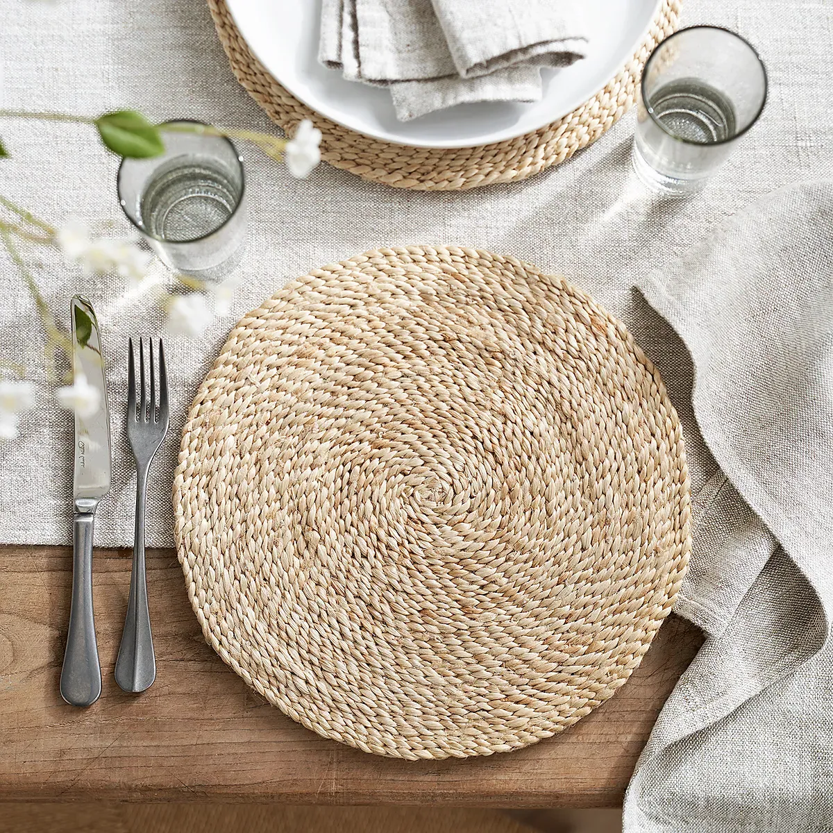 Jute Woven Placemat - Natural product