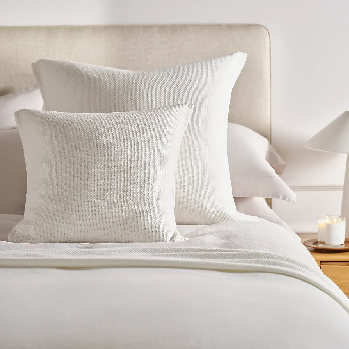 Kenton Cushion Cover - White, Cotton product