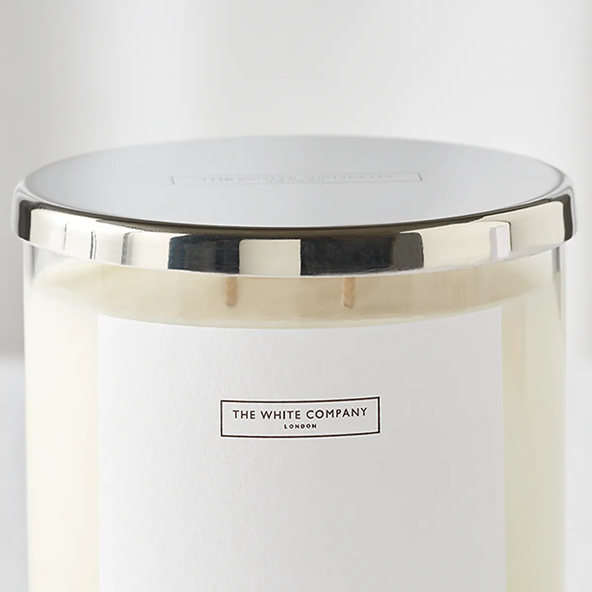 Large Candle Lid - Silver, Stainless Steel product