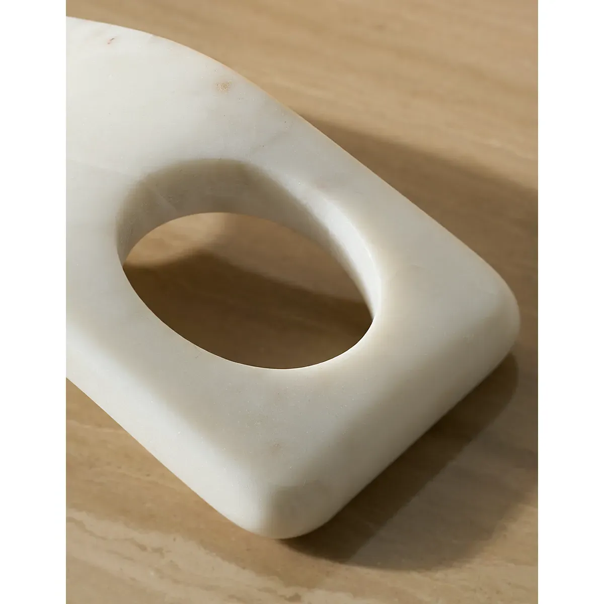 Larton Marble Arch Bottle Holder - White, Marble alternate view